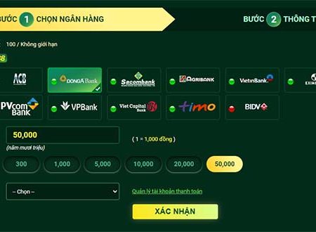 Hướng dẫn cách nạp tiền vào Fb88 chỉ trong 05 phút 