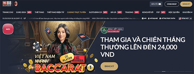 Casino trực tuyến M88